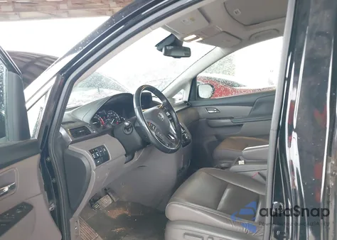 2014 Honda Odyssey Ex-L from USA, damaged, VIN 5FNRL5H64EB120395